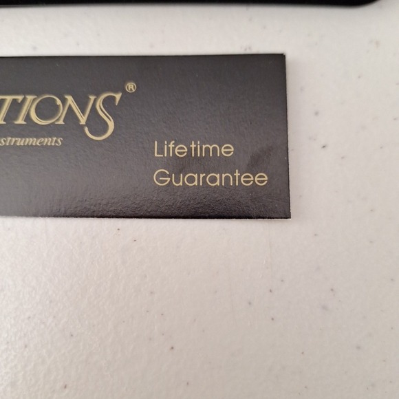 Vtg Reflections Fine Writing Instrument Pen Black And Gold In Original Gift Case - Picture 10 of 13